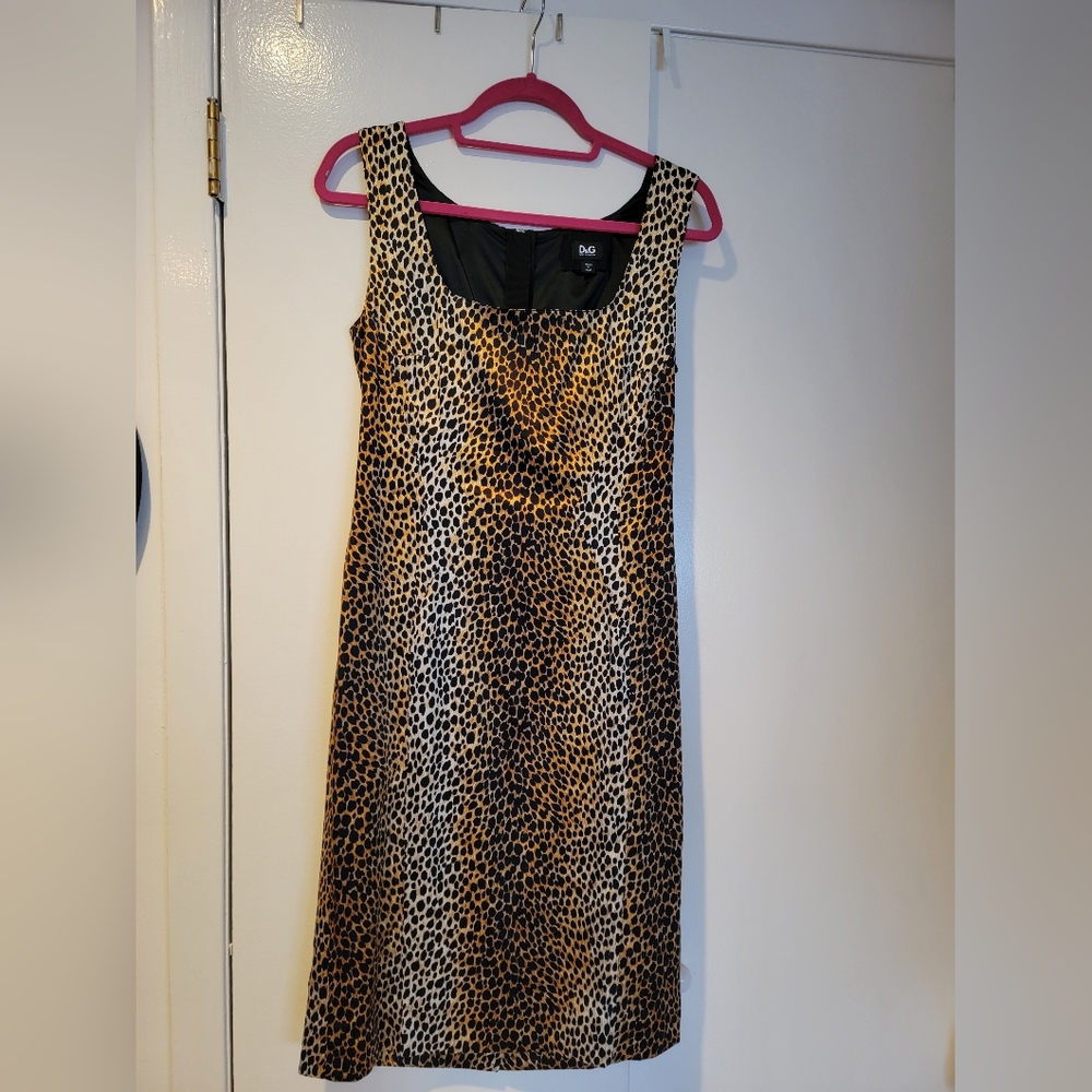 Dolce and Gabbana Dress, size 46, animal print
